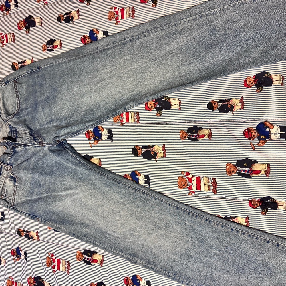 Armani Exchange Iconic Blue Jeans